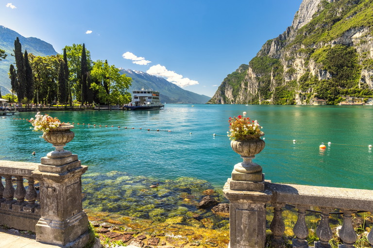 Riva del Garda, rund 350 Kilometer von München entfernt