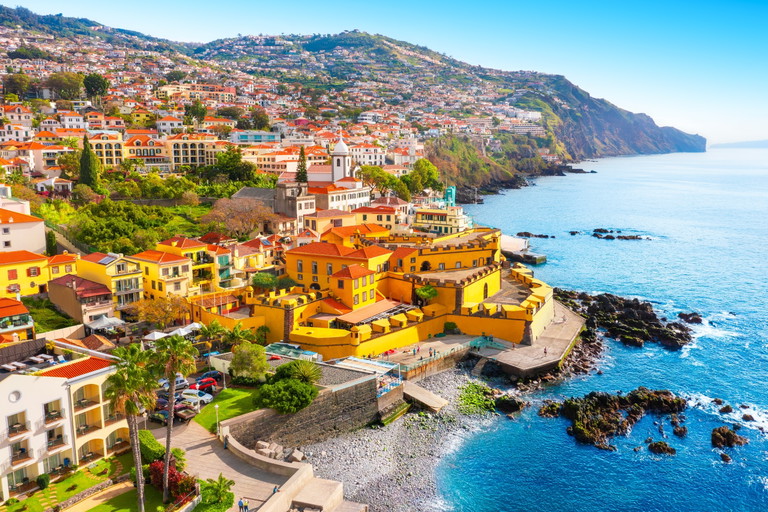 Hauptstadt Funchal auf Madeira, Portugal