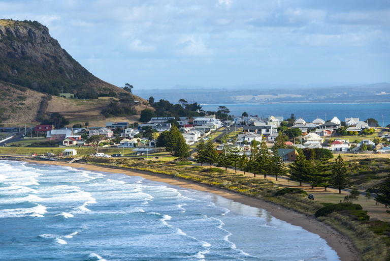 Stadt Stanley, Tasmanien, Australien