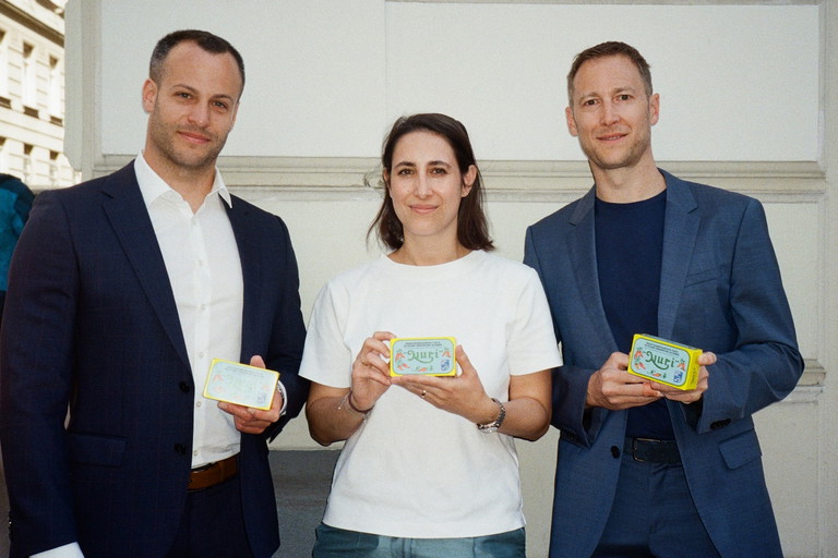 v.l.n.r.: Michael Polinski (Head of Sales &amp; Marketing - Brand Products Glatz GmbH), Sophia Schreder (Brand Manager Glatz GmbH) und Reinhard Korner (Geschäftsführer Glatz GmbH)