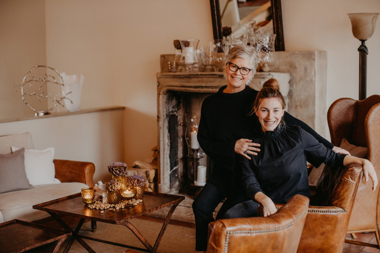 Gastgeberinnen des Villini: Sonja und Alisa Fischer