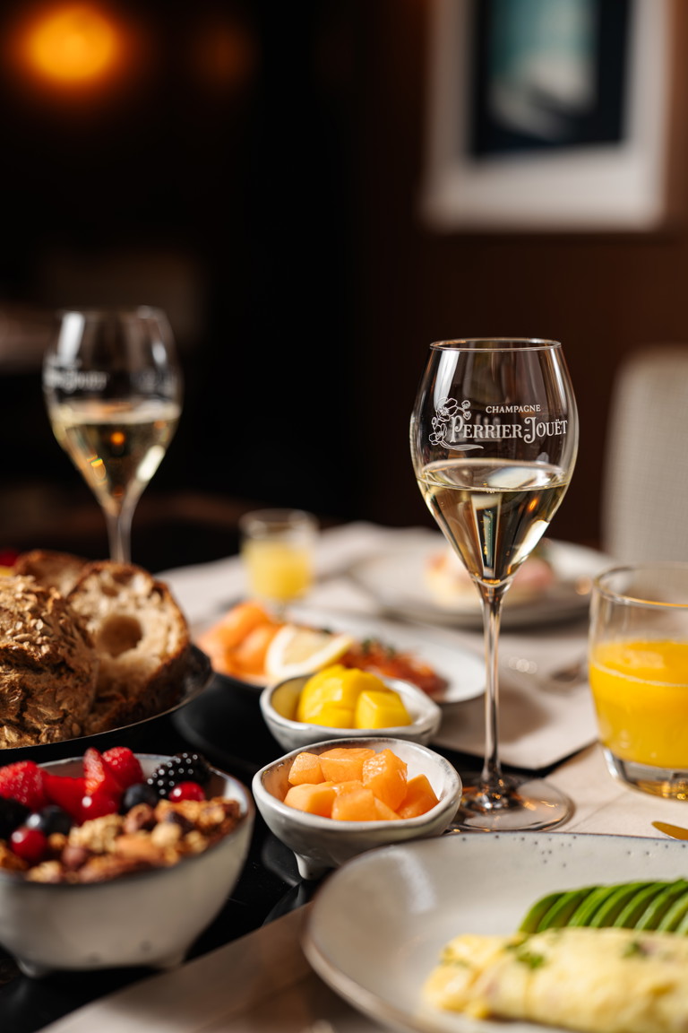 Breakfast im Hote de Rome