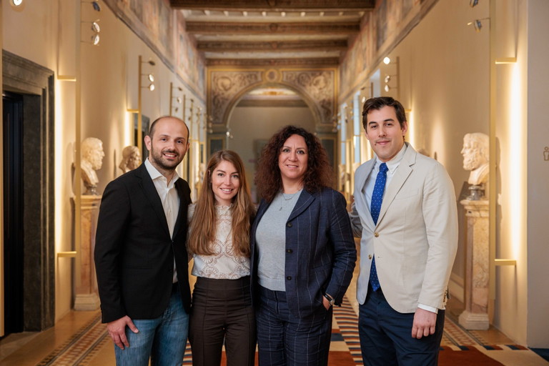 La giuria composta da Simone Roveda, Caroline Fiot, Chiara Giovoni ed Edoardo Jobet