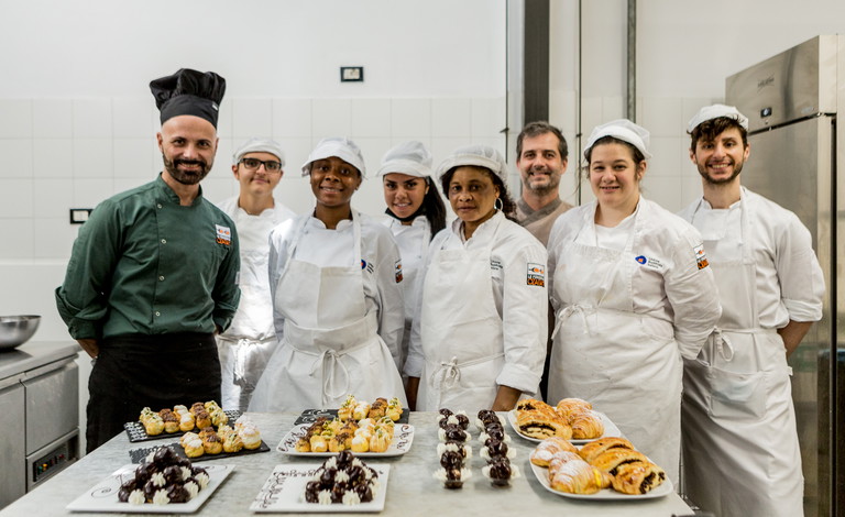 Chef Loris Passarella e team 