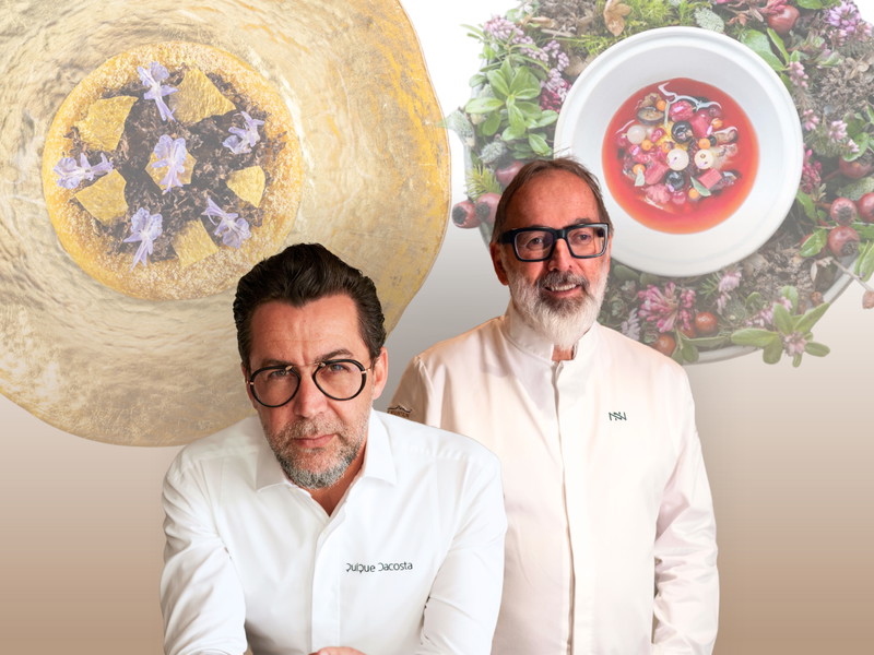 Quique Dacosta e Norbert Niederkofler