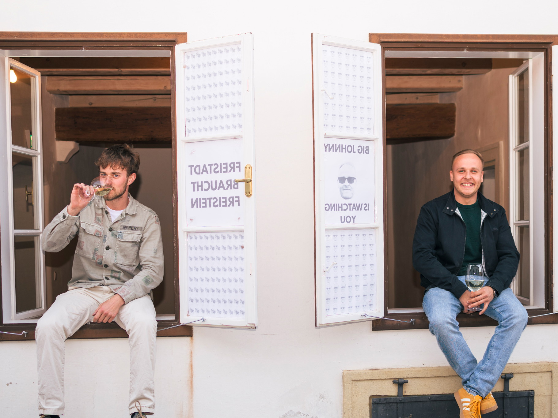 Simon Steindl und Johann Freiler 