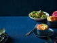 Soufflé di salmone affumicato con parmigiano e dragoncello