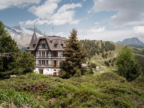 Die Villa Cassel im Pro Natura Zentrum Aletsch