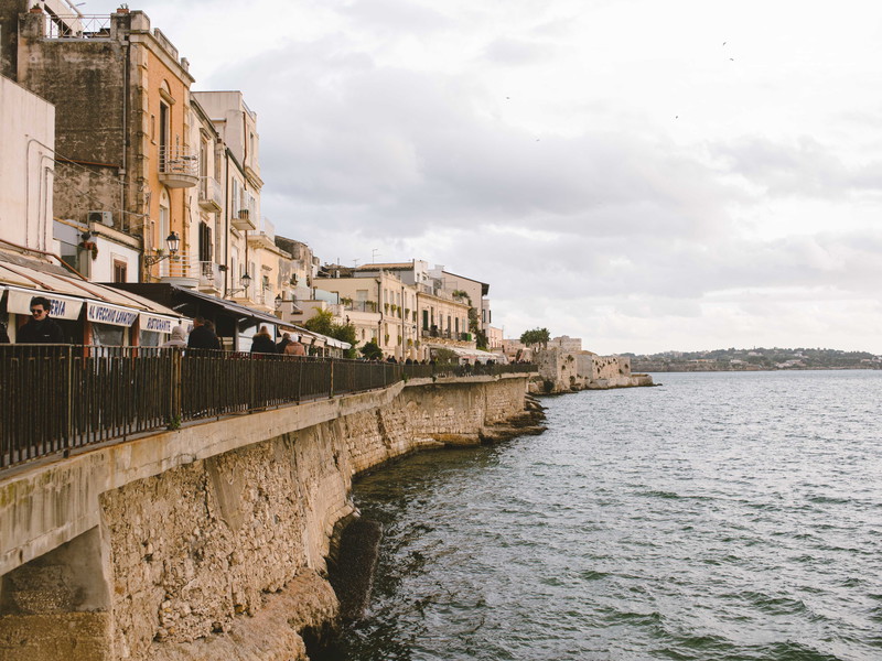 Il Lungomare Alfeo di Ortigia