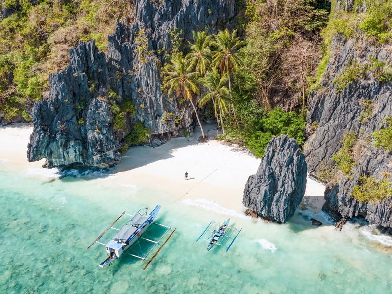 Entalula Beach, Philippinen