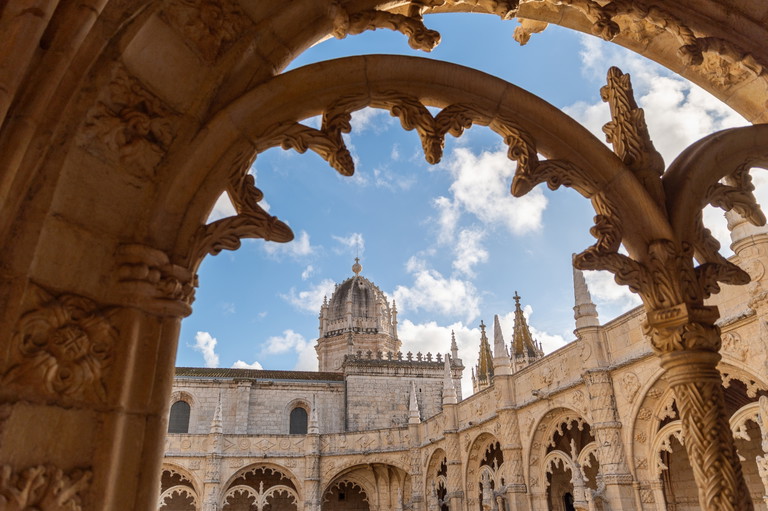 Kloster Jeronimos in Lissabon, Portugal
