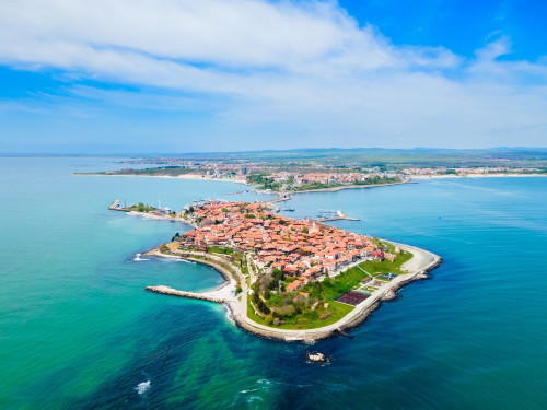 Badeort Nesebar an der Schwarzmeerküste 
