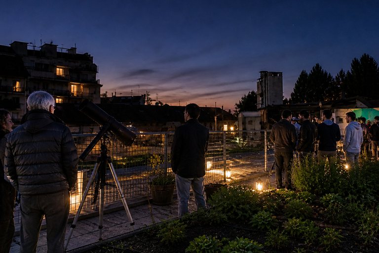 Tetto Fonderie Ozanam trasformate in osservatorio astronomico