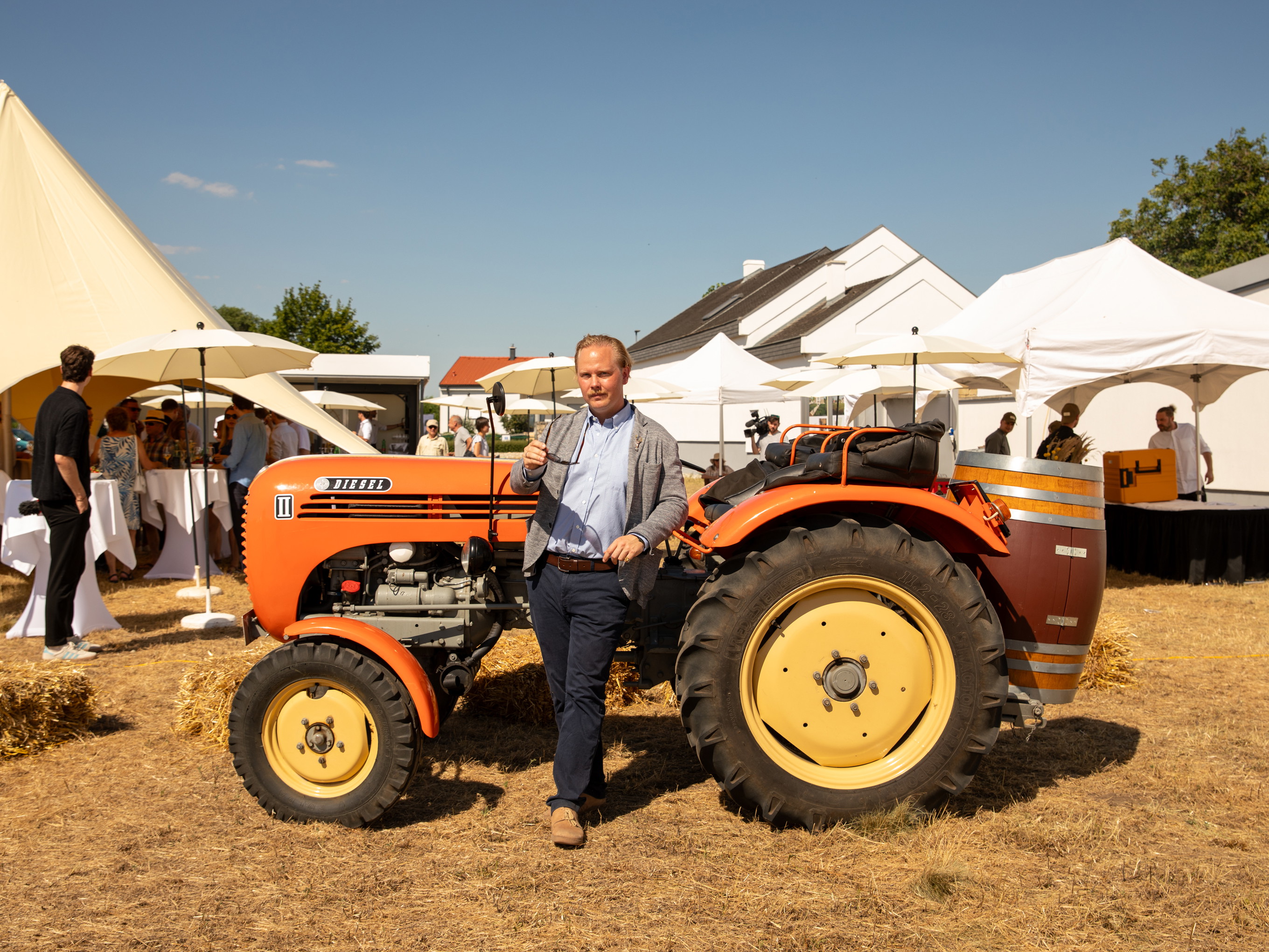 Felix Åhrberg, Chief Winemaker von Birdland Winery 