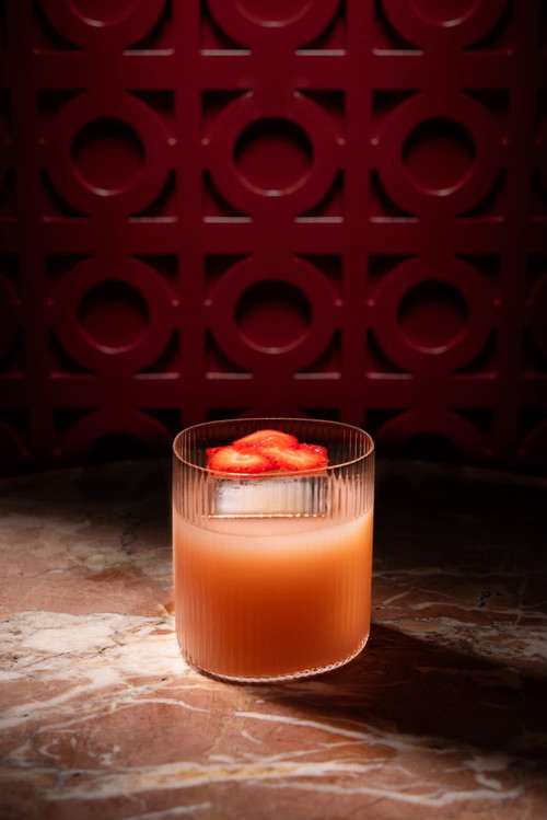 Il drink Sabrina, al Morgana di Taormina