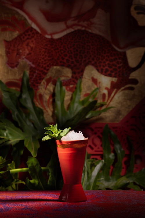 Il drink Angelica, al Morgana di Taormina