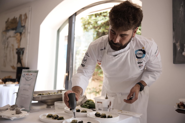 Lo chef Dino Como 