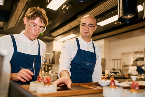 »Glasswing Restaurant by Alexandru Simon«-Wine &amp; Dine mit Tenuta La Massa © Etzlfoto
