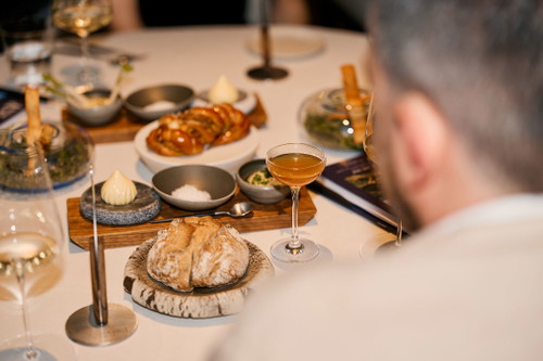 »Glasswing Restaurant by Alexandru Simon«-Wine &amp; Dine mit Tenuta La Massa © Etzlfoto