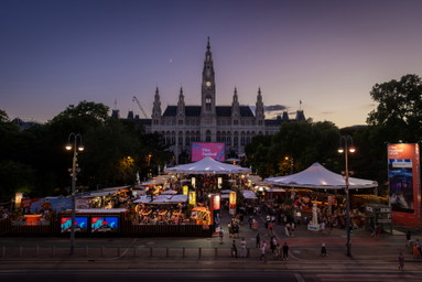 Filmfestival am Rathausplatz 2026: Das steht kulinarisch am Programm