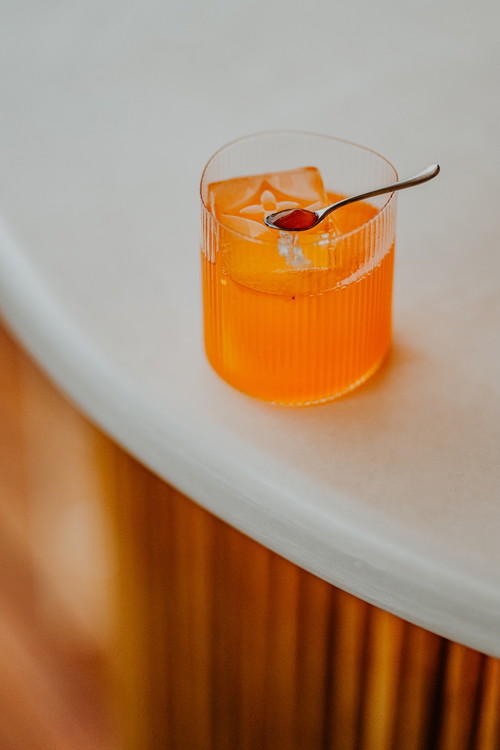 Il drink Dolce Vita in Taormina, a Le Bar Louis Vuitton Taormina
