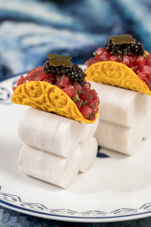 I tacos, secondo Le Bar Louis Vuitton Taormina