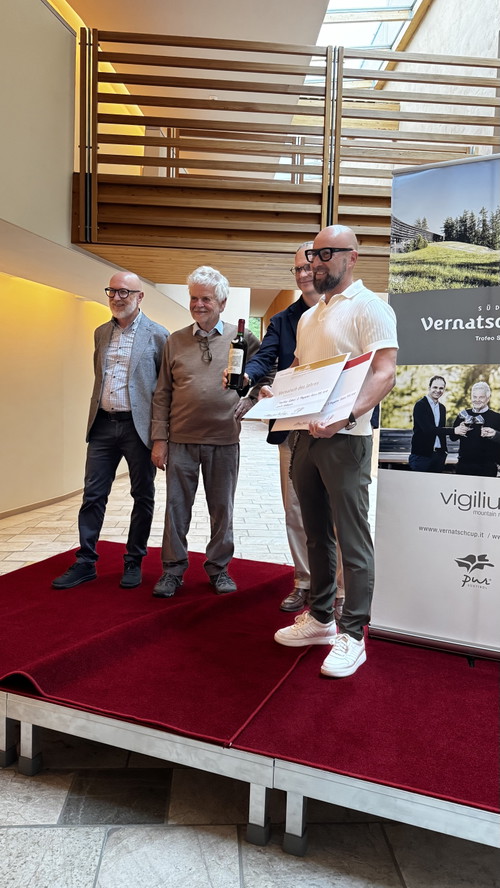 Premiazione Ansitz Waldgries - Kreuz Alto Adige Santa Maddalena Classico DOC 2018
