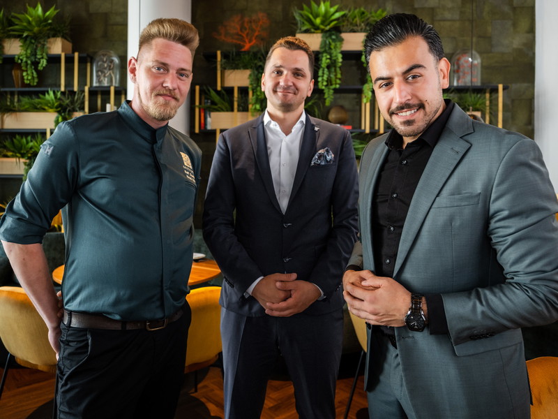 Ralf Göbel, Semir Zenunovic und Ali Mohamad