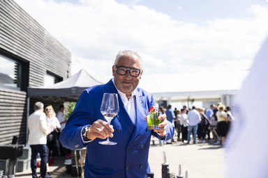 20 Jahre Blue Gin und 10 Jahre Axberg Vodka: Jubiläum bei Reisetbauer in Axberg