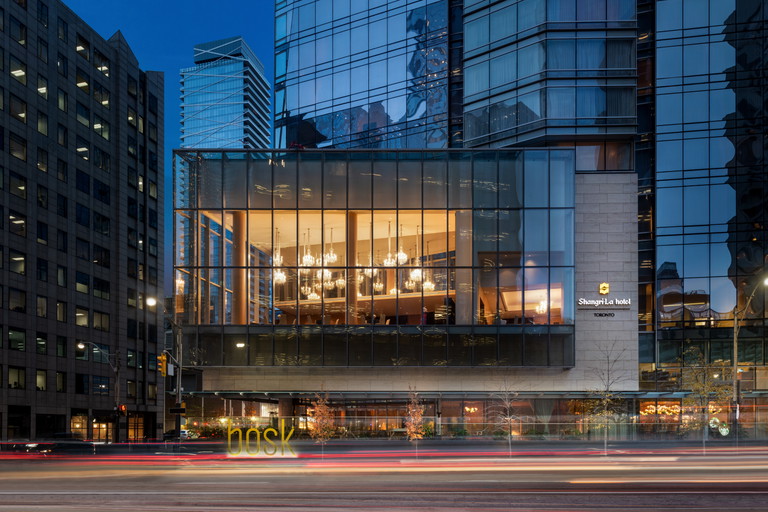 Ort zum Fußballschauen: Das Shangri-La Toronto