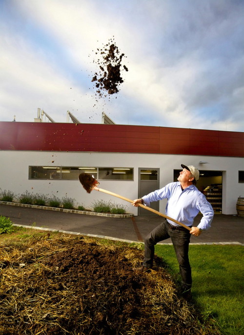 ...Fritz Wieninger aus Wien mit seinem tollen Pinot Noir Ried Rothen.