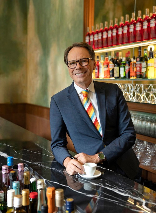 Manfred Stallmajer, Direktor des Hotel »The Guesthouse« und Betreiber der neuen »Piccolina Filmbar«.