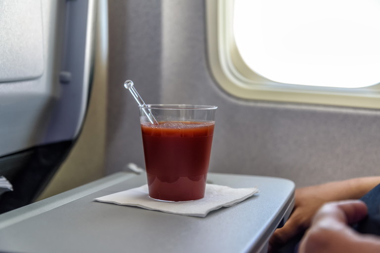 Tomatensaft oder gar Bloody Mary – Flug-Passagier:innen lieben Umami.