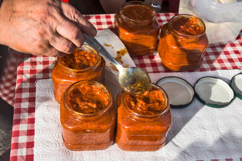 Hausgemachtes Ajvar