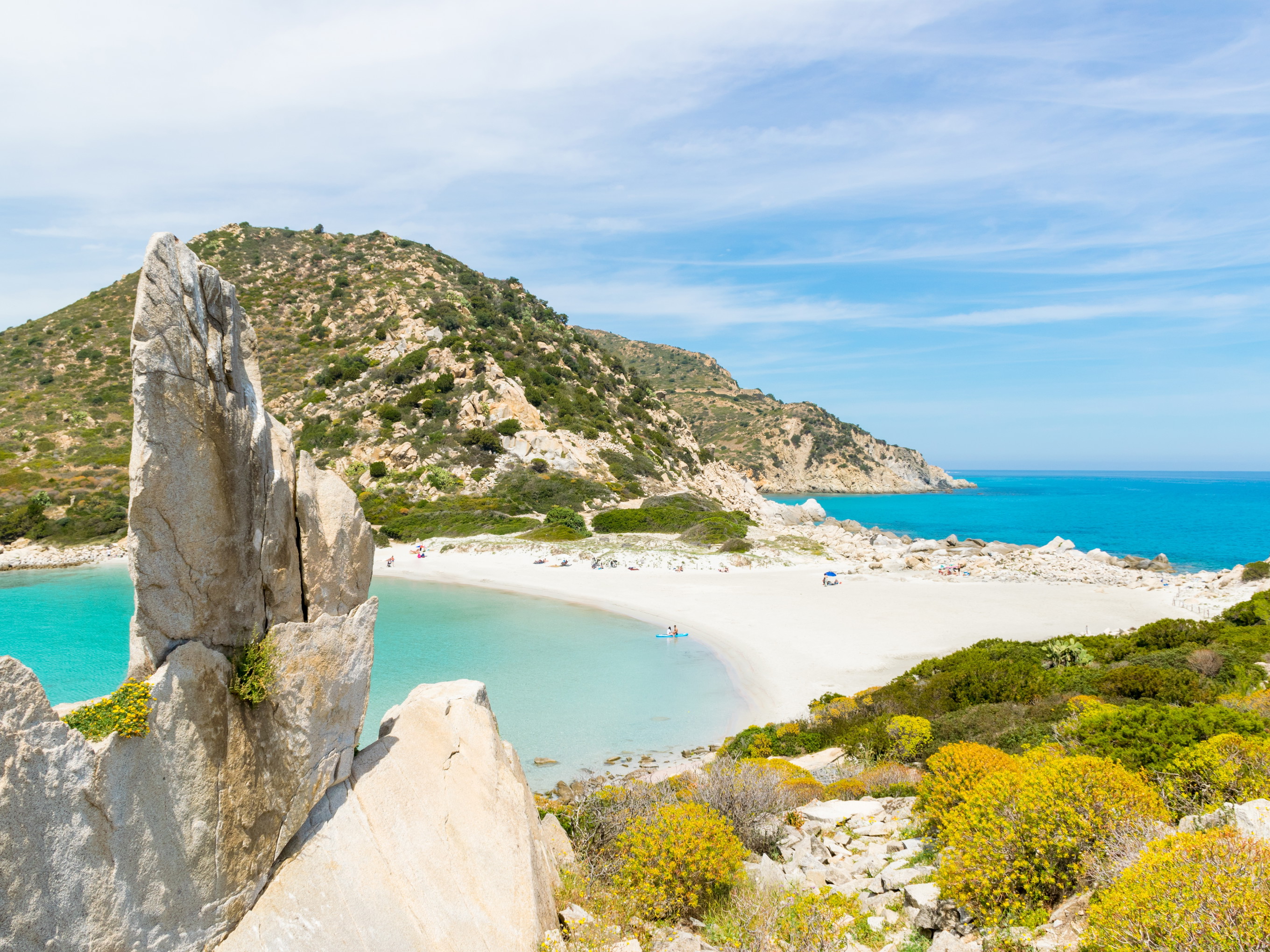 Punta Molentis, Sardinien