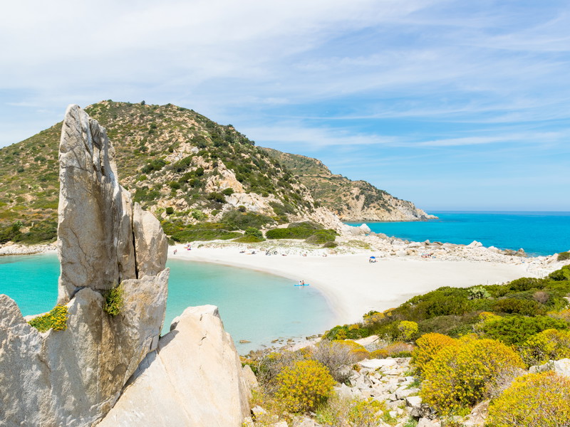 Punta Molentis, Sardinien