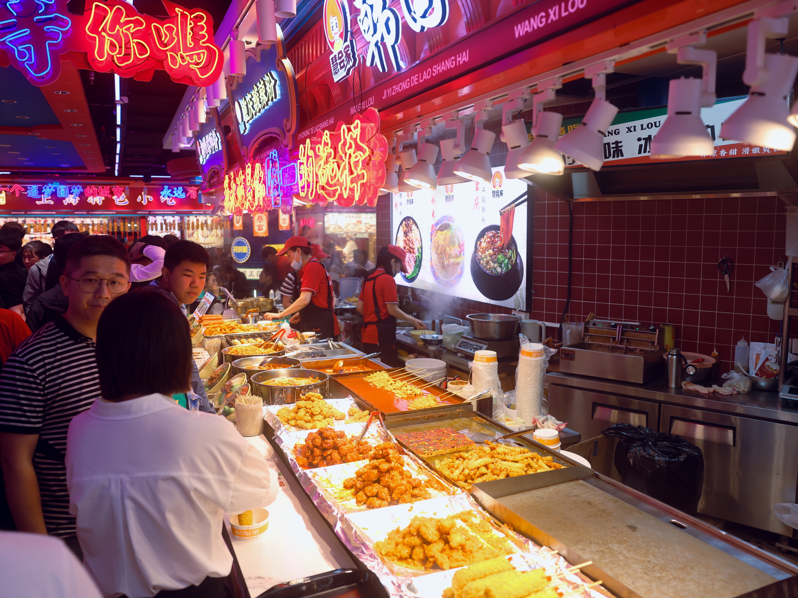 Food Market in Shanghai