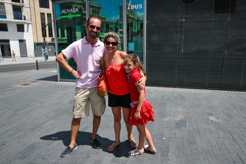 Rubén Iglesias und seine Familie