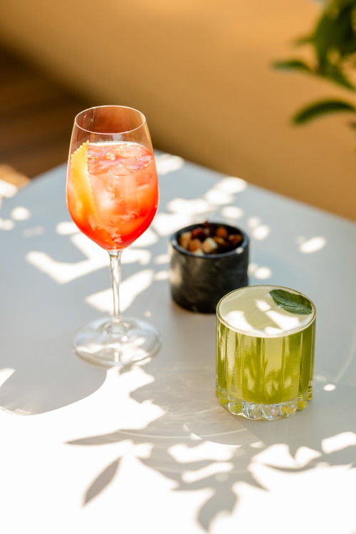 Drinks in der «1838 Rooftop Bar»