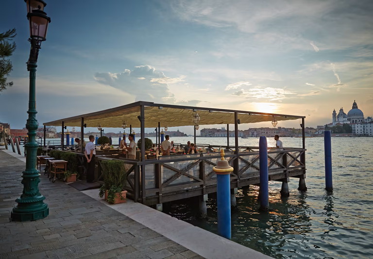 La Fondamenta Terrace del Cip's Club, all'Hotel Cipriani 