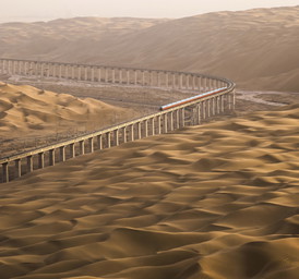 Platz 6: Chinas »Golden Eagle Silk Road Express«