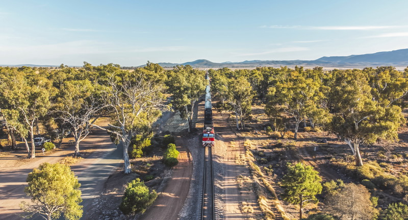Platz 4: Down under mit »The Ghan«