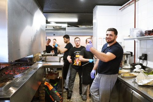 Ugruzina kitchen staff