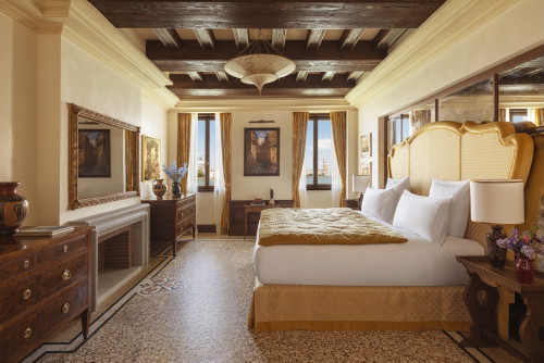 Uno scatto della camera nella Palladio Prestige San Marco di Airelles