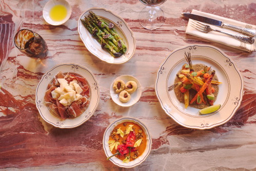 Manicaretti all'all-day-restaurant di Airelles