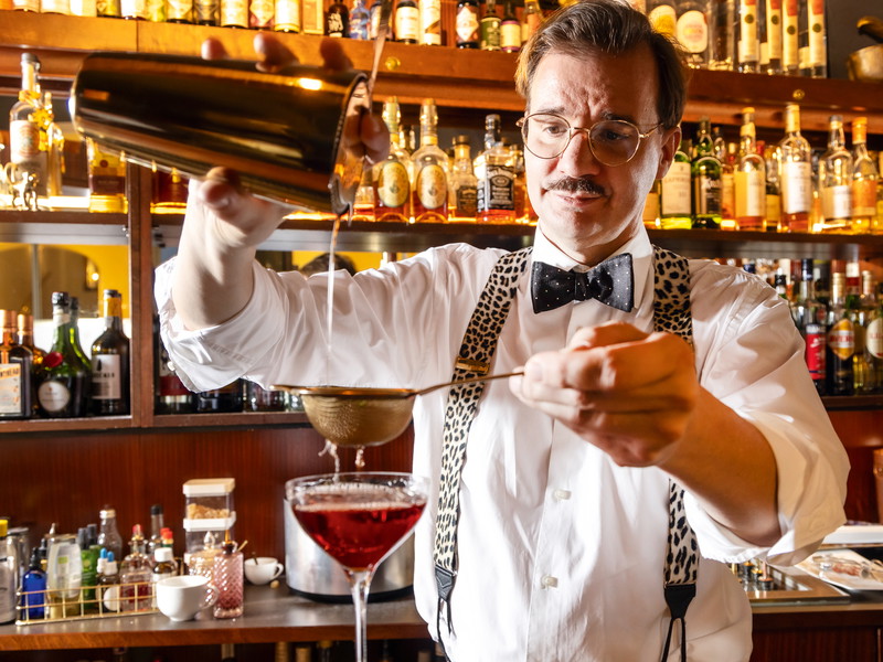 Helmut Rebernegg, »Ernst Fuchs-Bar« im Hotel »Erzherzog Johann«