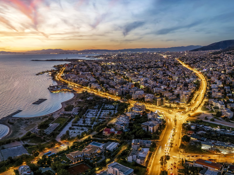 Das nächtliche Athen