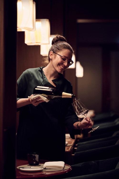 Restaurantleiterin und Sommelière Hanna van den Nieuwenhuizen