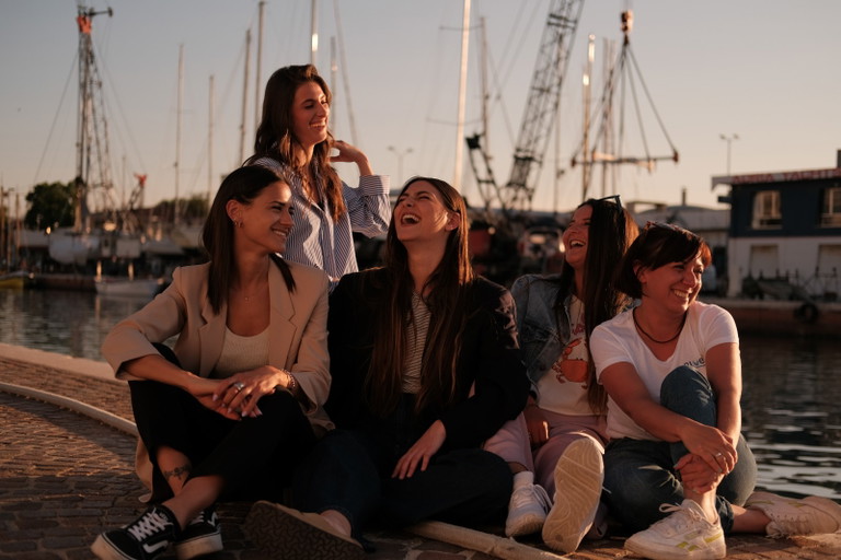 Da sx: Ilaria Cappuccini, Matilda Banchetti, Giulia Ricci, Carlotta Santolini e Alice Pari