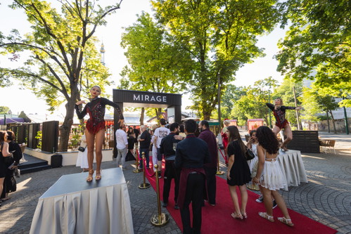 Der neue »Mirage Garden« im Wiener Prater.
